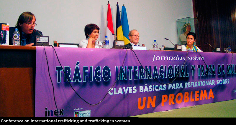 Conference on international trafficking and trafficking in women